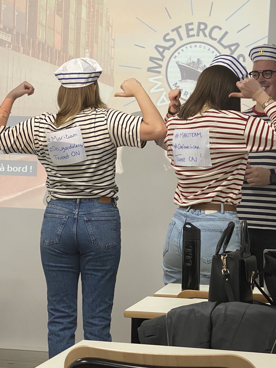 On embarque ce matin pour une masterclass sur la #Transfo digitale du transport maritime 🛥 
Avec un équipage de qualité !
#mariteam #onGardeLeCap #mbadmb