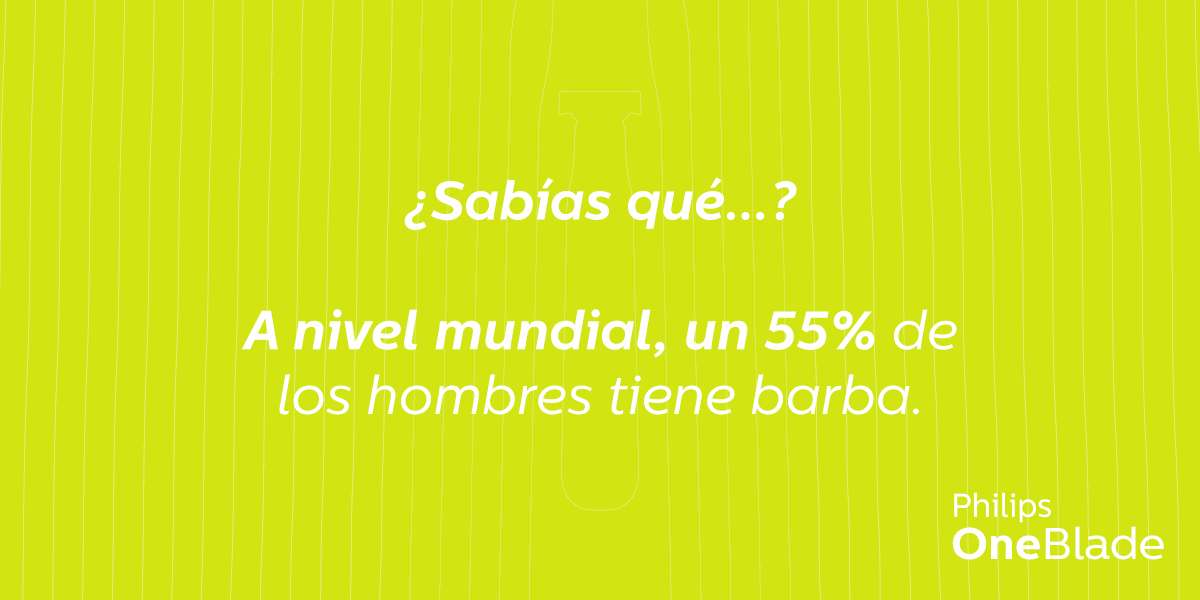 ¡Y la cantidad de estilos diferentes que hay! Sea el que sea: recorta, perfila y afeita con #OneBlade. Tu estilo, sin complicarte.