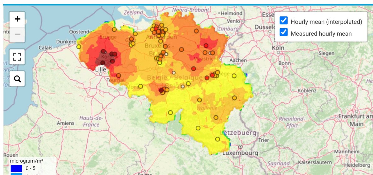 BxlAirMonitor's tweet image. #AirPollution #fineparticles in #Belgium #pm25

irceline.be/en/air-quality…