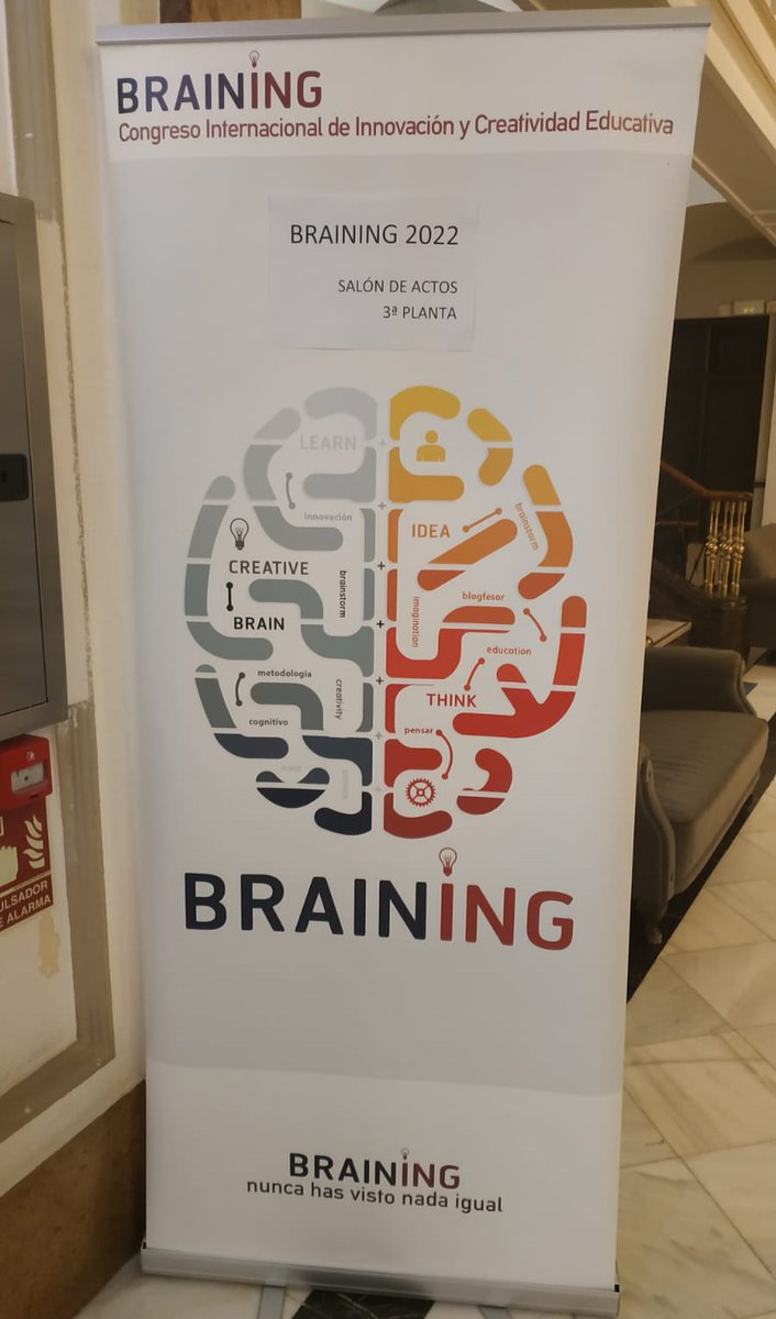 HermexIberica's tweet photo. Hoy hemos asistido al VI Congreso Braining @brainingcongres. El congreso internacional de innovación y creatividad educativa. Realizado en Valencia 🤗 #educación #congreso #aprendizaje
#braining #niños #educaciónprimaria #educaciónsecundaria #maestros #hermexiberica https://t.co/lqTuANtfh9
