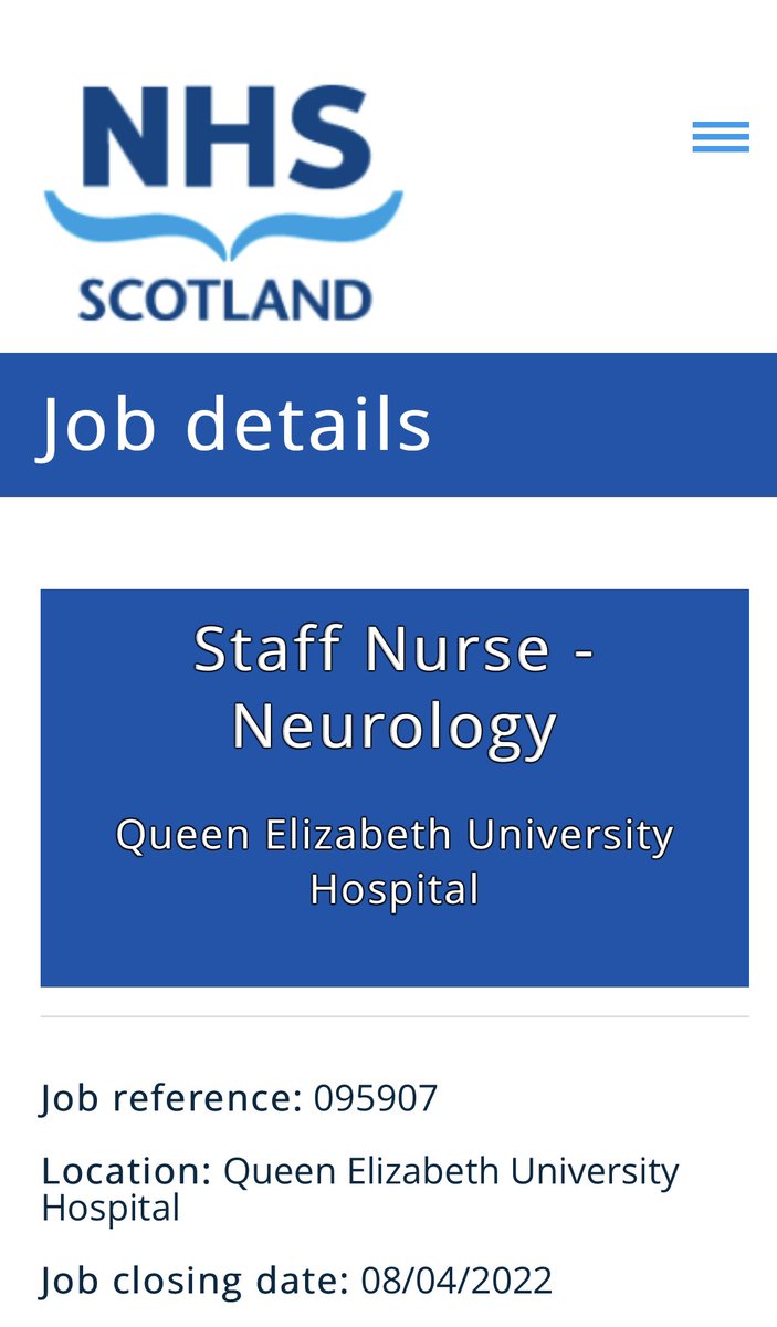 An exciting opportunity to join our specialised nursing team, and work within the dynamic Institute of Neurosciences. 🧠 #Recruitment #Neurology