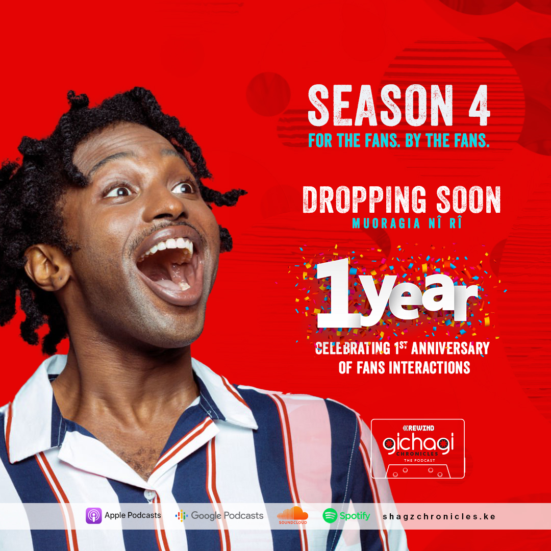 ShagzC's tweet photo. It’s official, we’re 1 year old 🥳🥳🎉. To celebrate this, we’re releasing season 4 dubbed the fans edition. Coming soon!!! #shagzchronicles #shagzchroniclespodcast #1year #droppingsoon #comingsoon #fansedition #areyouready #wearebecauseyouare #tomoreyears #upwardsonly https://t.co/G0kBGDXd9k