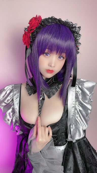 3 pic. “五条同学，我有好好地成为小雫吗？”

#その着せ替え人形は恋をする
#更衣人偶坠入爱河 #黑江雫 #喜多川海夢 #cosplay https://t.co/g9X0QabKuK