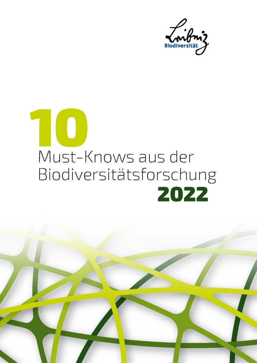 Vom Klimastress für deutsche Wälder über den Umbau der Landwirtschaft bis zu dem von Tieren auf Menschen übergesprungenen Coronavirus reichen die jetzt erstmals veröffentlichten #10MustKnows aus der Biodiversitätsforschung: zenodo.org/record/6257476… 
<a href="/PIK_Klima/">Potsdam-Institut für Klimafolgenforschung PIK</a> <a href="/LeibnizWGL/">Leibniz-Gemeinschaft</a>