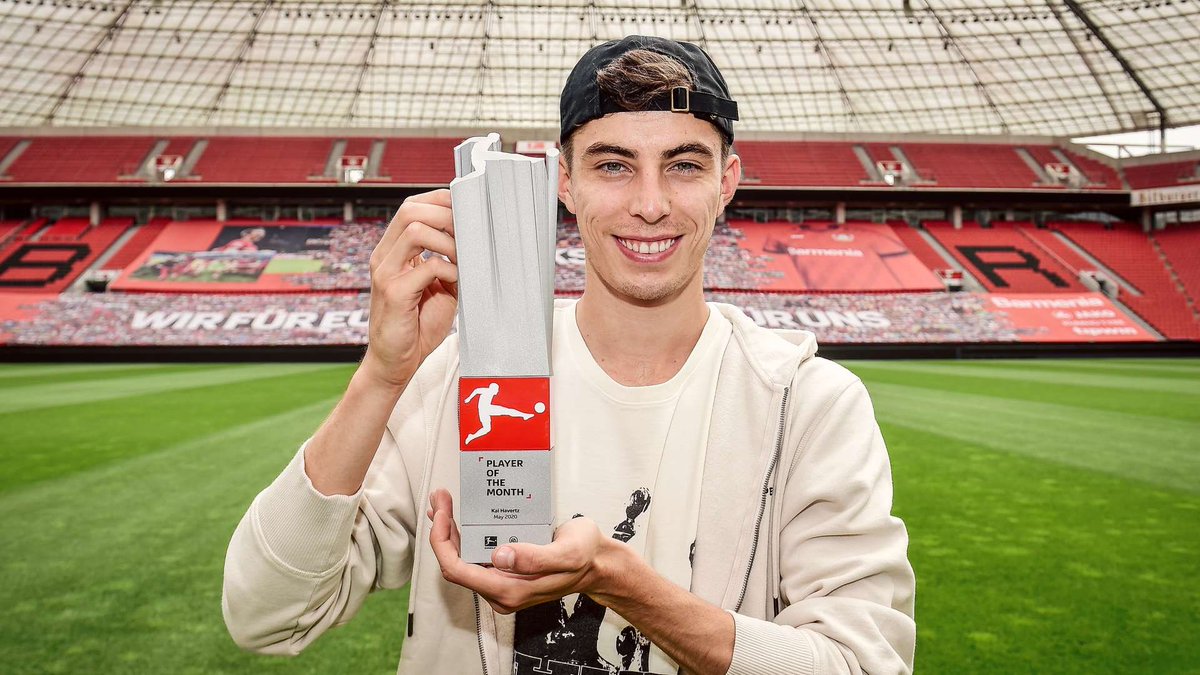 Player of the year. Kai Havertz футболист.