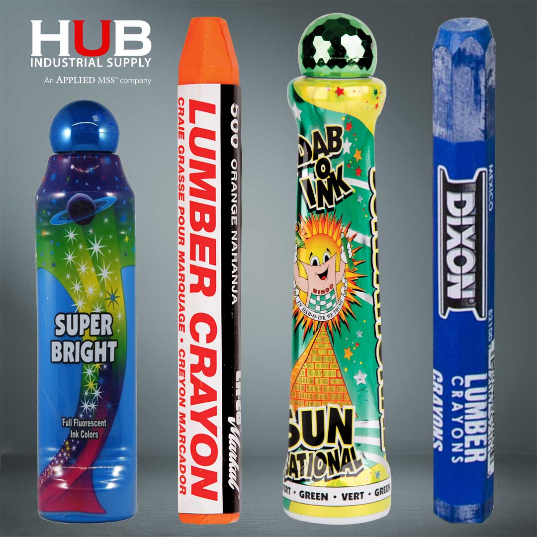 HUBIndustrial's tweet photo. HUB Industrial Supply stocks a full range of high-performance industrial markers for a variety of industries including: metal fabrication, automotive recycling, galvanizing, lumber/timber processing, and many more. 

https://t.co/7kU64J5SnV https://t.co/kkqbleERy8
