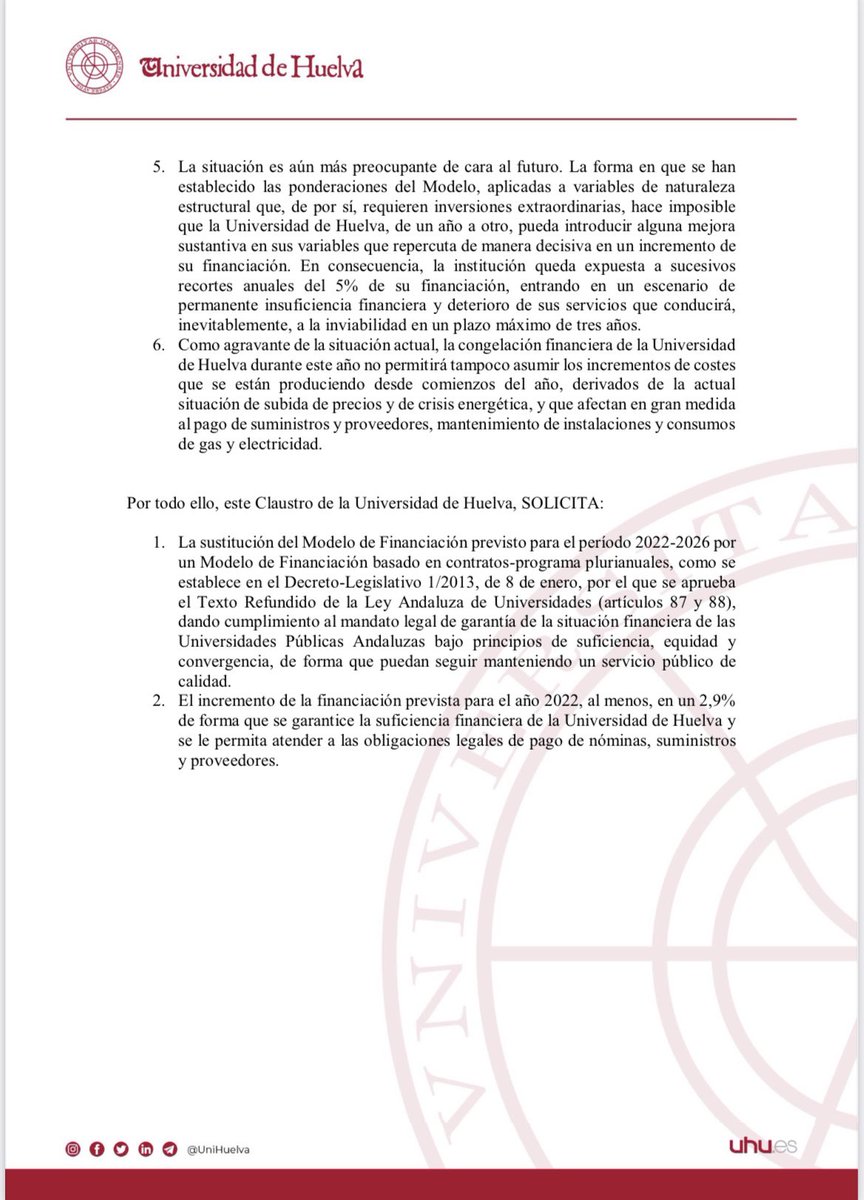 Moreno Bonilla quiere dinamitar las universidades públicas en un ataque vergonzoso y sin precedentes. Favorece a las privadas y ahoga a las públicas. Como en sanidad, una educación superior para ricos y otra casi imposible para pobres. Derecha pura y dura.
#UniversidadPúblicaSí