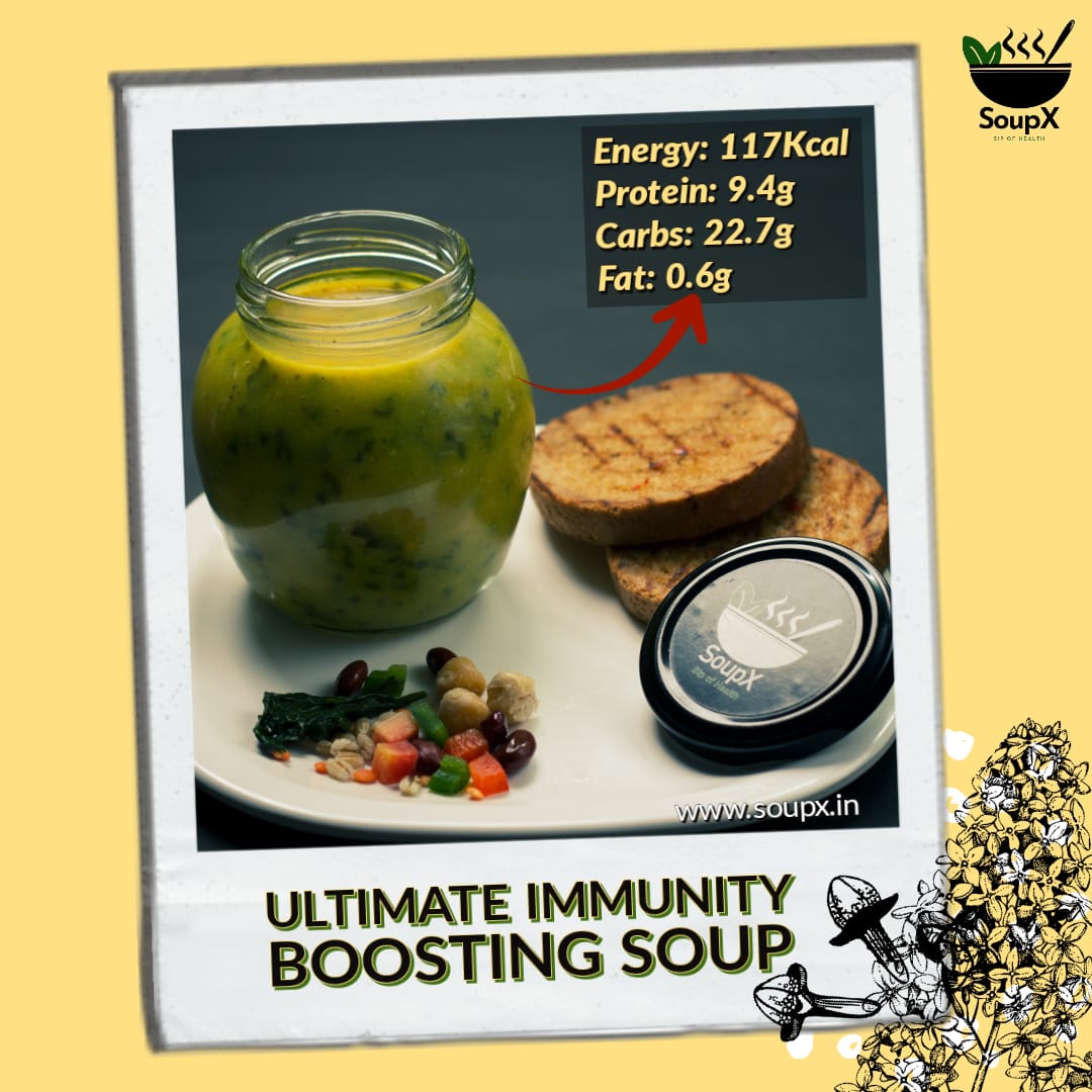 Get immune to life's tasteless battle for good food!! ✨

#sipofhealth #soupofhealth #soupxindia #healthy #tasty #delicious
