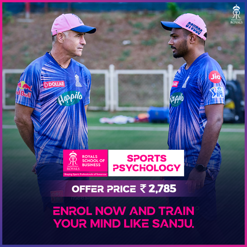 rajasthanroyals's tweet photo. JUST ADDED! 2 new courses to the Royals School of Business. 

Sports Analytics 📊
Sports Psychology 🧠

Learn from experts like Ravi Ashwin, Kumar Sangakkara and more. 👇