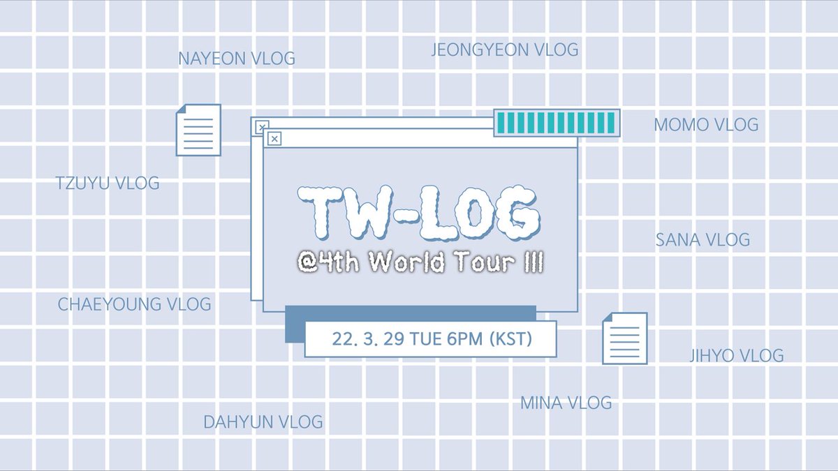JYPETWICE's tweet image. TW-LOG @ 4th WORLD TOUR &apos;Ⅲ&apos; Teaser

❤YouTube: youtu.be/SDOKMLLJ2pg
💚NAVER TV: tv.naver.com/v/25828110

#TWICE #트와이스 #TWlog #틋로그