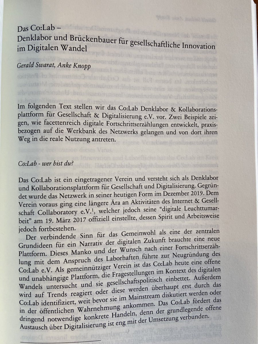 Co:Lab (@colab_digital) on Twitter photo Unsere Beirätin <a href="/nowanda1/">Dr. Anke Knopp</a> und der <a href="/GeraldSwarat/">Gerald Swarat</a> haben einen Beitrag über das Co:Lab im gerade erschienenen Band: Kommunale Innovationen (hrsg. v. H.Hill) geschrieben 👇🏼schönes Wochenende allen 🙌🏽 <a href="/NomosVerlag/">Nomos Verlag</a> <a href="/Uni_Speyer/">Universität Speyer</a> Unsere Beirätin <a href="/nowanda1/">Dr. Anke Knopp</a> und der <a href="/GeraldSwarat/">Gerald Swarat</a> haben einen Beitrag über das Co:Lab im gerade erschienenen Band: Kommunale Innovationen (hrsg. v. H.Hill) geschrieben 👇🏼schönes Wochenende allen 🙌🏽 <a href="/NomosVerlag/">Nomos Verlag</a> <a href="/Uni_Speyer/">Universität Speyer</a>