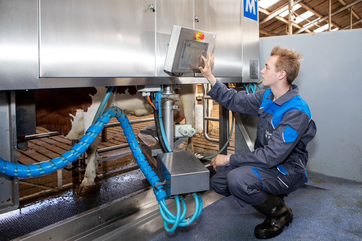 Smart features mean you are always in complete control of your farm, ensuring you will clearly and quickly see the benefits of #milkingwithm2erlin 

#RoboticMilking #Results #TeamDairy #SmartMilking