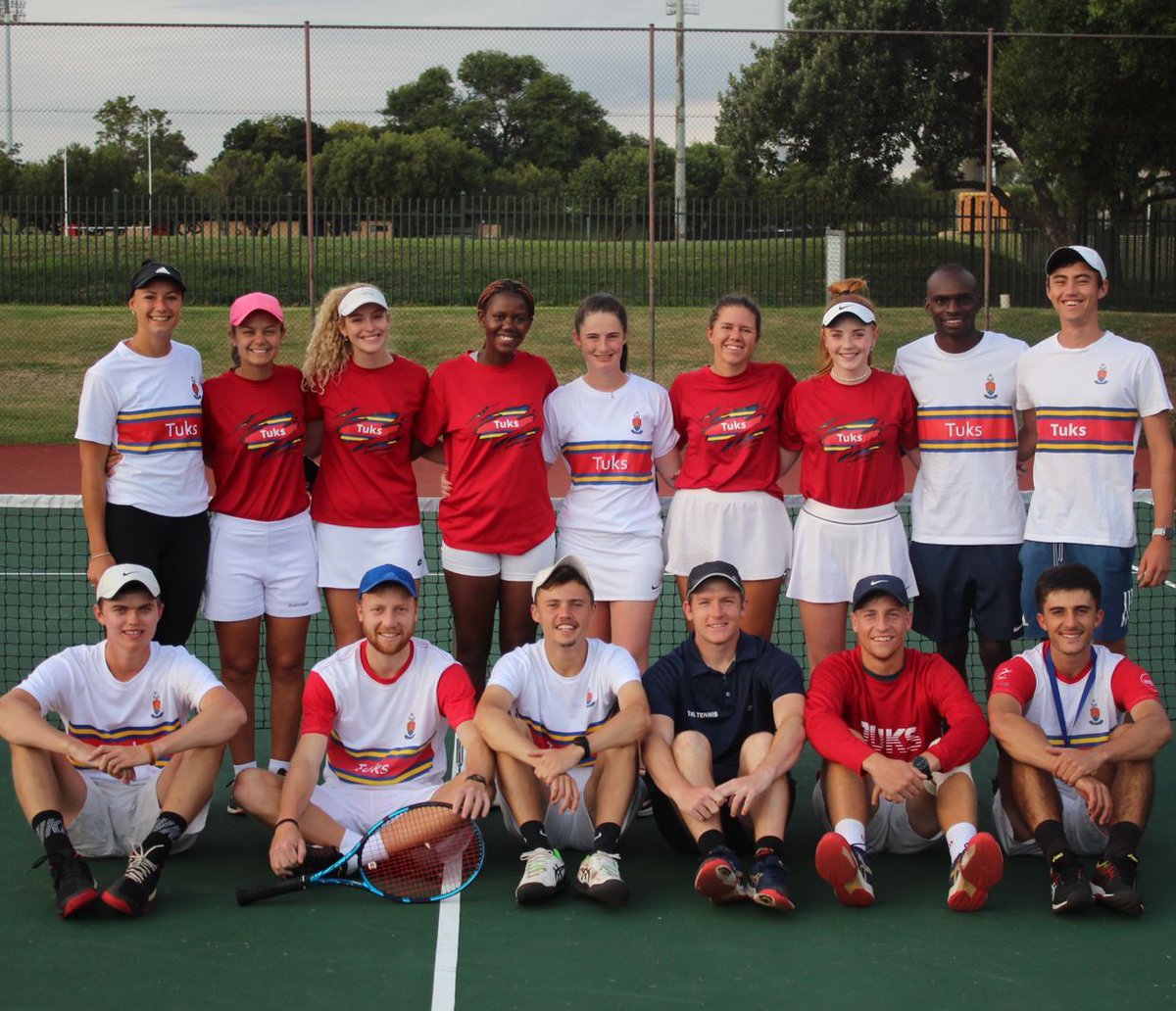 #TuksTennis: #HappyFriday

#WearYourStripeWithPride ❤️💛💙 ɪs ᴇᴠᴇʀʏ ᴅᴀʏ.

#Elevate2Greatness 🌟💡
#StripeGeneration 🔴🔵⚪