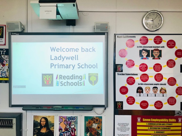 This morning we welcome back <a href="/LadywellPrimary/">Ladywell Primary School</a> for their 2nd #braidhurstreadingschool transition visit. We are very excited to see their 'Why We Should Read' posters and hear their presentations.