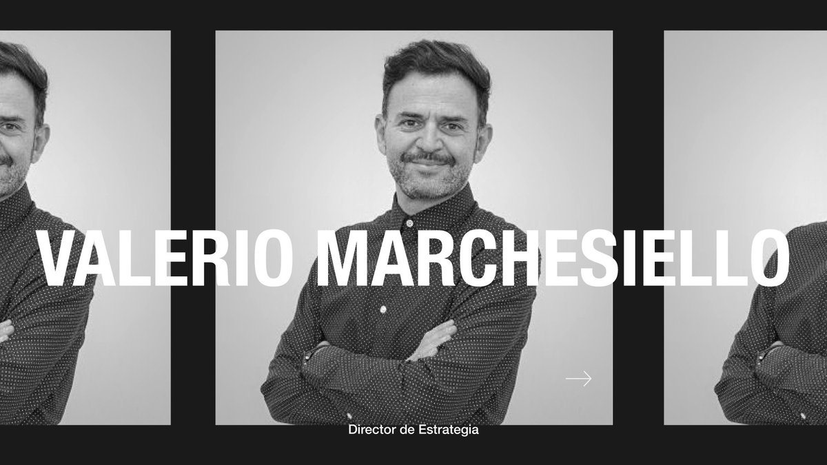SomosAfter's tweet photo. Desde After damos la bienvenida a Valerio Marchesiello como nuevo Director de Estrategia de #After Madrid.
Valerio, que cuenta con una gran experiencia en el sector, se incorpora para seguir ordenando, agitando e inspirando a nuestros clientes.
¡Bienvenido a #AfterTeam! https://t.co/gHtq8x9rfu