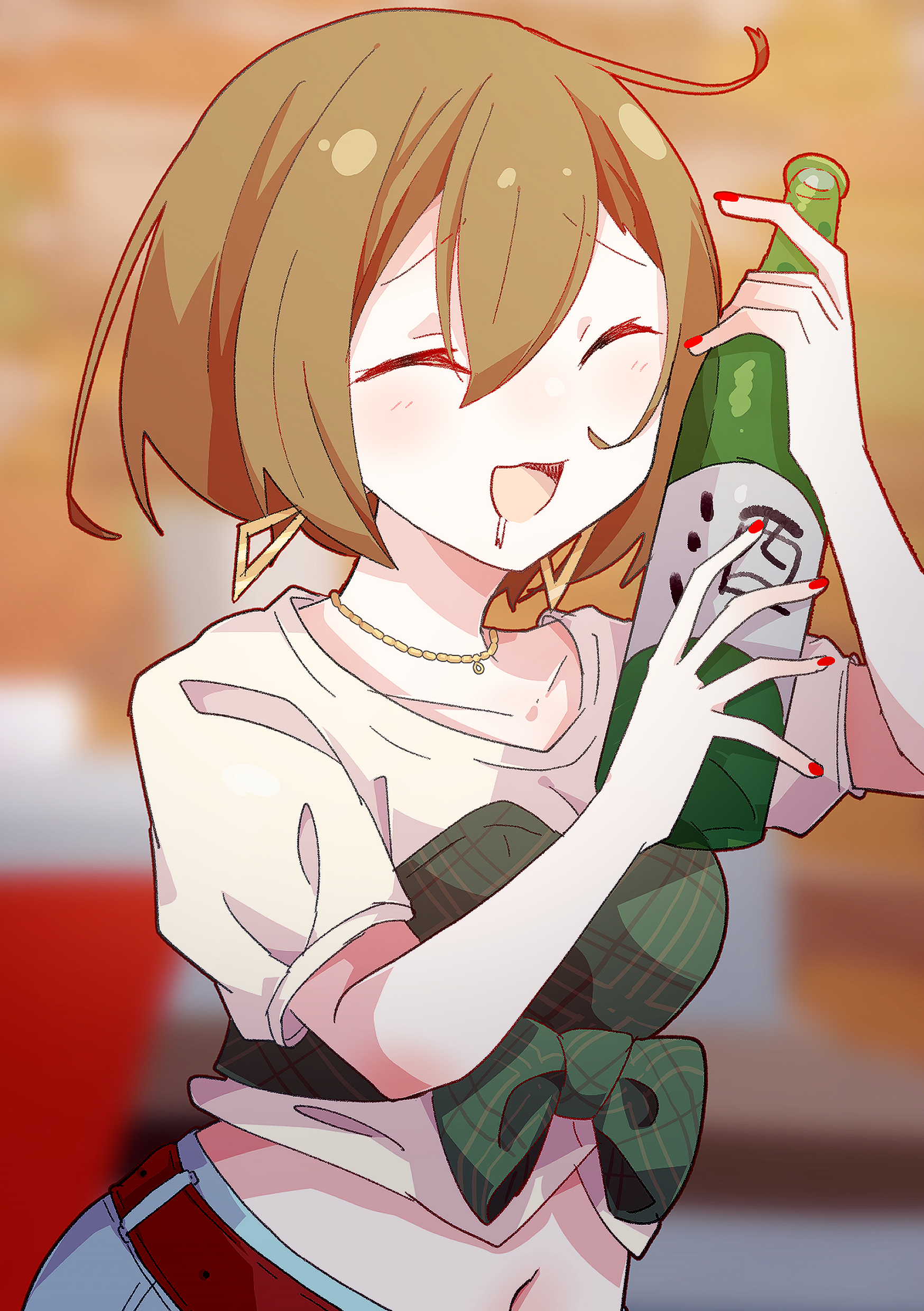 かしるま メイコさんがお酒好きなのいいよね Meiko イラスト Prsk Fa T Co Tn3yyjqhks Twitter