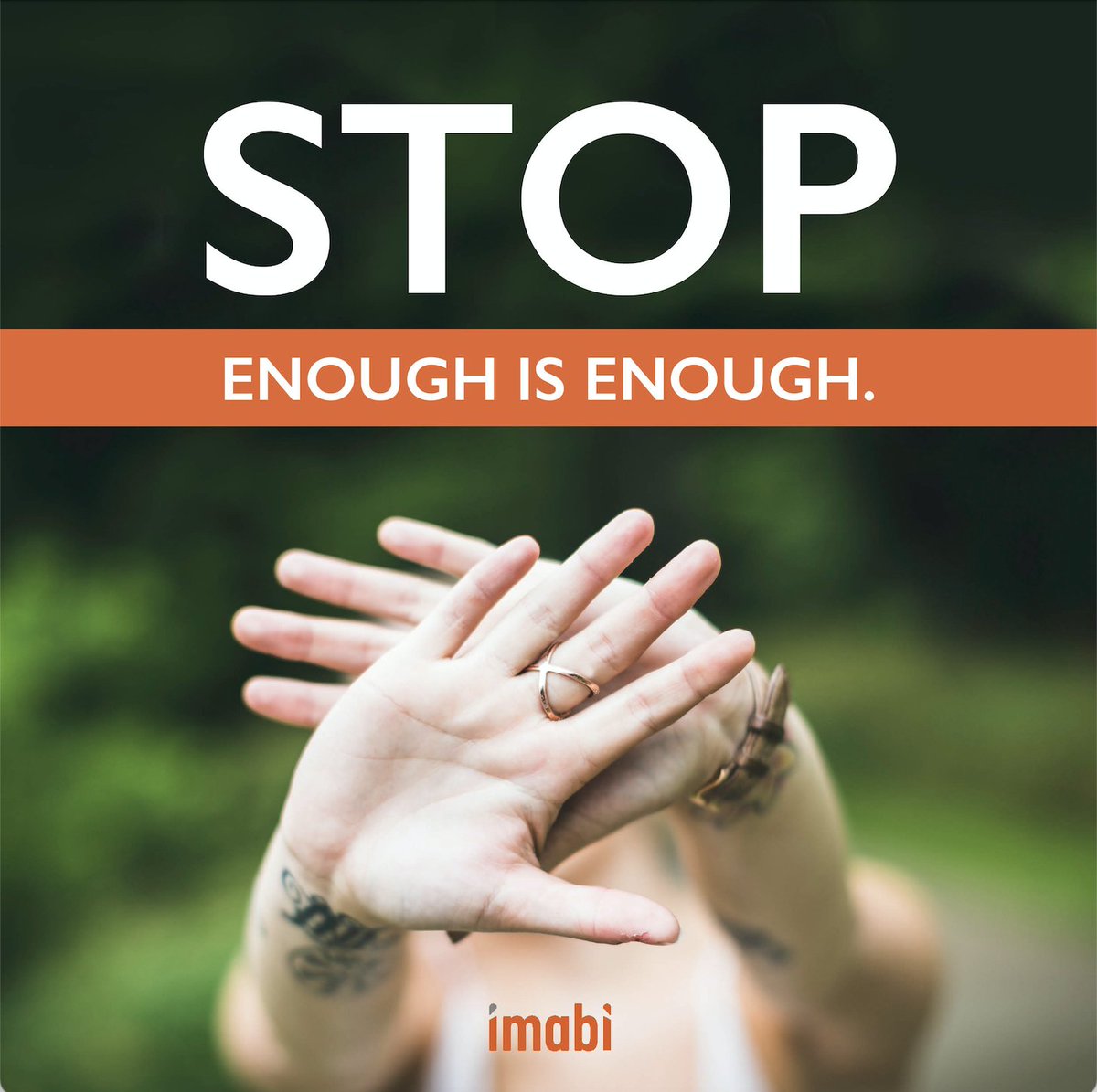 Why <a href="/imabigroup/">imabi</a>? Because enough is enough. We’re focusing our efforts on actioning change rather than just talking about it. Our products and services are designed to improve, empower, and inform the lives of our users.

imabi.com

#EnoughIsEnough