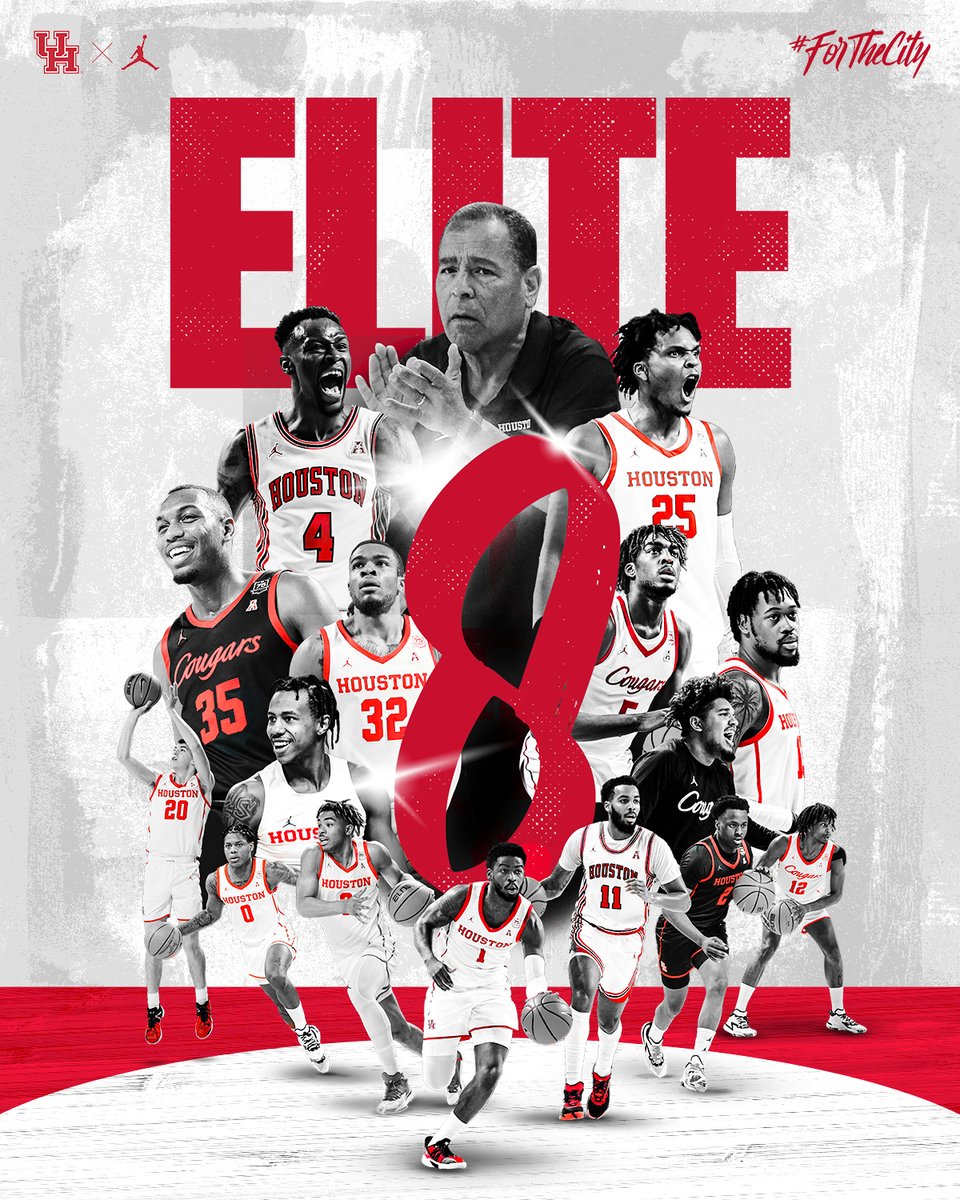 DID YOU HEAR?...

<a href="/UHouston/">University of Houston</a> heading back to #MarchMadness Elite 8

#ForTheCity x #GoCoogs