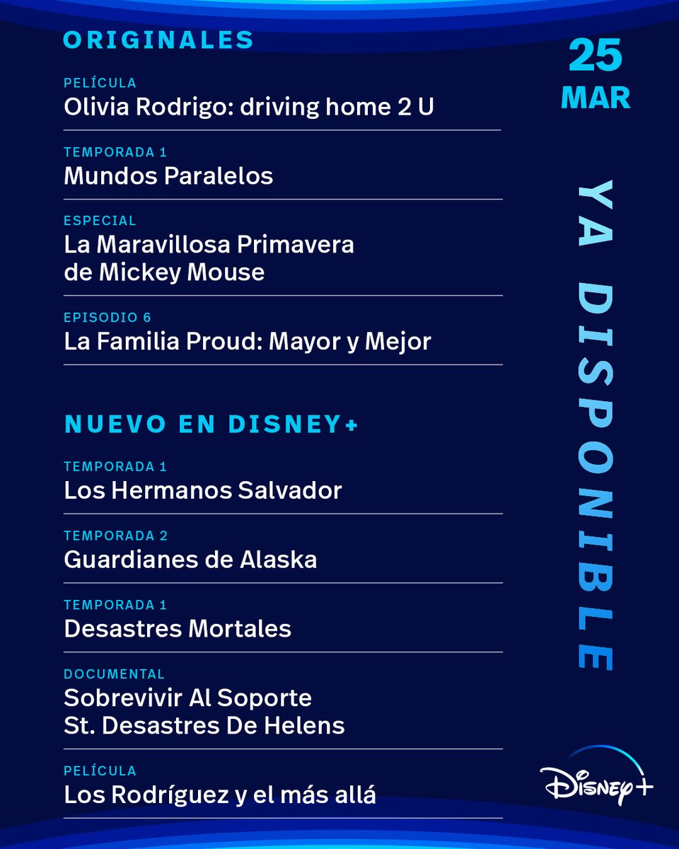 Disney+ Latinoamérica tweet media