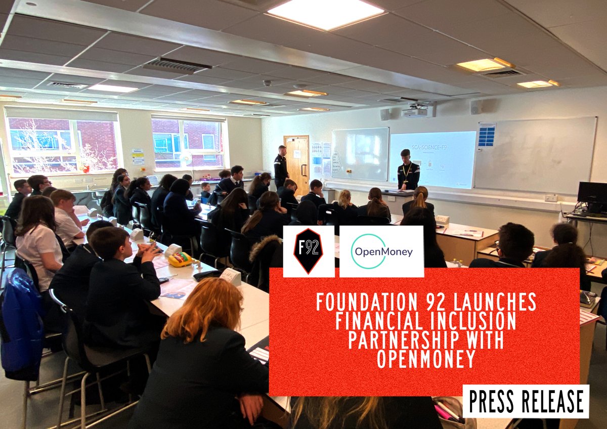 SalfordCity_FDN's tweet photo. 𝙄𝘾𝙔𝙈𝙄

#Foundation92 launched a new Financial Inclusion partnership with @OpenMoneyUK

The scheme will educate families &amp; students on a range of financial areas including; budgeting, credit, interest rates &amp; online banking.

Read more here 👉 https://t.co/P19aFr9CtV https://t.co/zcYNEcxoQi