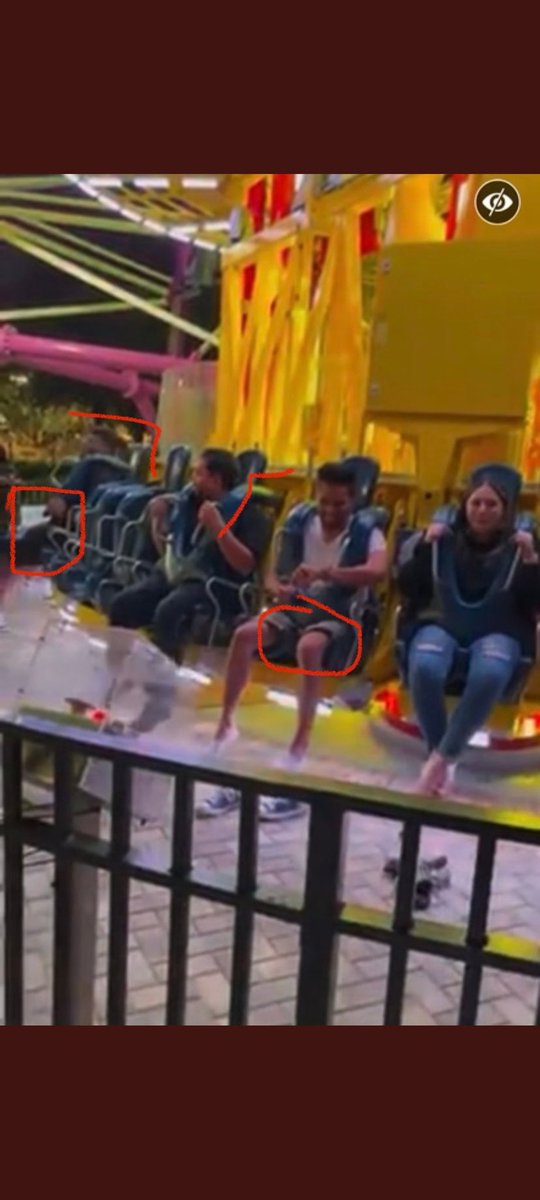 Chocolate_Intro's tweet photo. @newschannelppv Guy in beanie definitely did not check his harness before he started the ride. There's a video of the operator talking to those guys and completely disregarded the poor boy screaming "seat belt" when he started the ride. He lied when the female worker asked if he checked. https://t.co/sRhUdgftDl