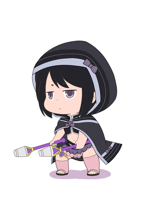 黒江ちゃん実装らしいのでたまにはマギレコ絵も再掲しとこう
#マギレコ #黒江 