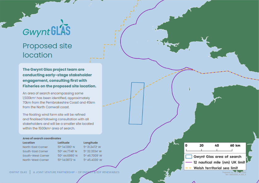 FLAGPembs's tweet image. Gwynt Glas Fisheries Consultation
