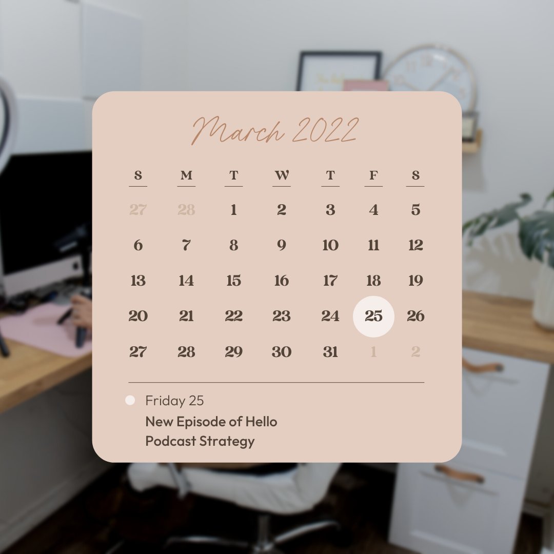 👏🏽HAPPY FRIDAY👏🏽

A new episode of Hello Podcast Strategy comes out TODAY! 

Missed last week’s episode? Don’t worry, follow the show now to catch up on past episodes🎙

Listen through the link in bio ✔