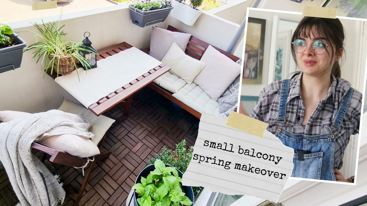 Loepsie's tweet photo. Has it been as lovely, warm &amp; sunny over where you are as it's been here? I needed to get my balcony in order ASAP, but it was in a state... Makeover time! 🌻🌷🌼https://t.co/ZHT5tuLBUO https://t.co/R59YRADxUI