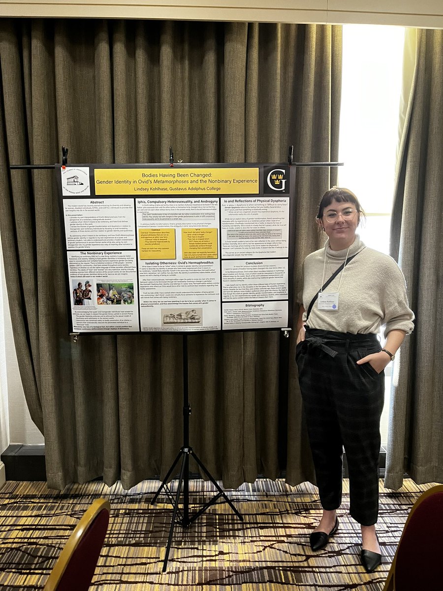 quidintarnation's tweet photo. got the awesome chance to present some of my work today at CAMWS! i’m very thankful to have had this opportunity, and i’m so excited for my future in this field. https://t.co/JYgCKLUTQb