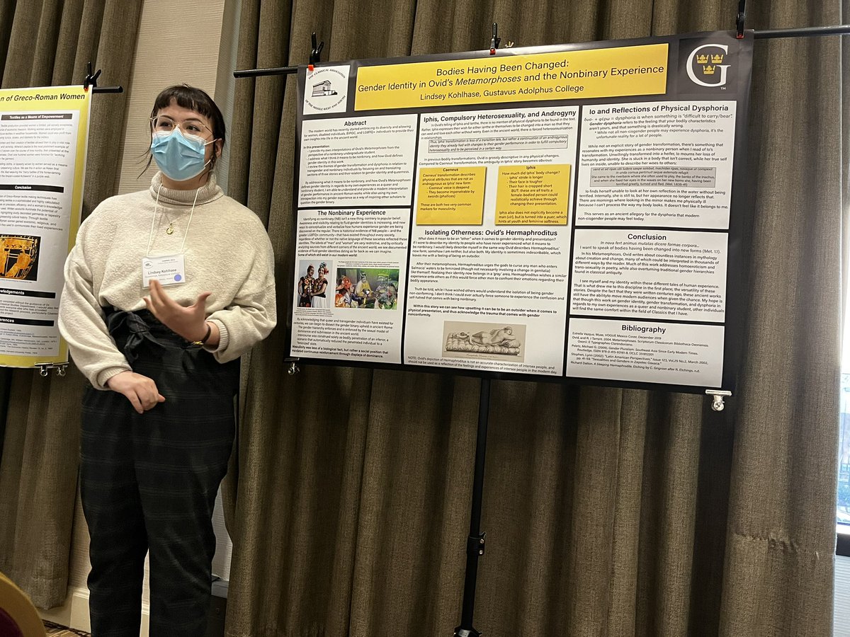 quidintarnation's tweet photo. got the awesome chance to present some of my work today at CAMWS! i’m very thankful to have had this opportunity, and i’m so excited for my future in this field. https://t.co/JYgCKLUTQb