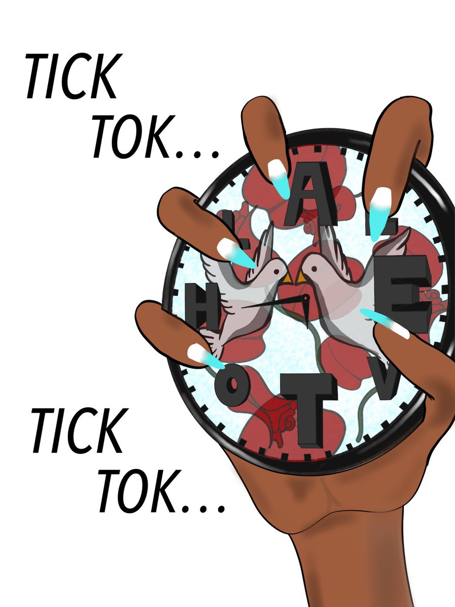 rimyric's tweet photo. What time is it, love? 
#NFT #Web3 #eth #ArtistOnTwitter #AustinTx #digitalasset #NFTartist #DigitalArtist #opensea #BlackOwnedBusiness #BLACKARTIST #NFridayT #WomenInNFTs https://t.co/yJyhmty3CF