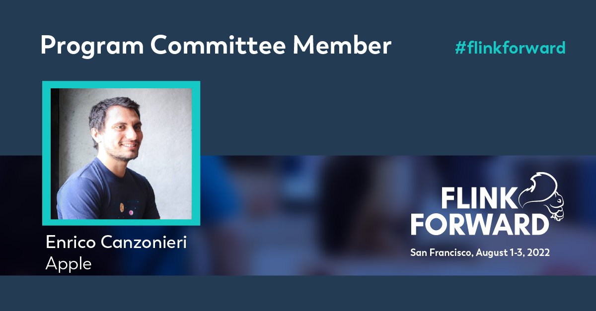 FlinkForward's tweet photo. Annoucing Enrico Canzonieri (Engineering Manager, Apple) onto the #flinkforward Program Committee!

Enrico is passionate about designing reliable large scale software solutions for #streamprocessing.
https://t.co/GCtpTuYSZT https://t.co/ZKZlWdhHzl