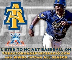TobaccoRadio's tweet photo. Fri on @TobaccoRadio 
#TGIF

10a - @SportsChannel8 
3p - @TheScoreTRSR
5p - @FranchiseTRSR with @RyanStoneSports &amp; @JP_Mundy 
6p - College Baseball - @NCAT_Baseball vs @LongwoodBase 

💻: https://t.co/axTBLgScxH 
📻: WWBG 1470 AM (A&amp;T) 
📻: @wtob980 &amp; WCOG 1320AM (FP) https://t.co/PcsWtOqvrx