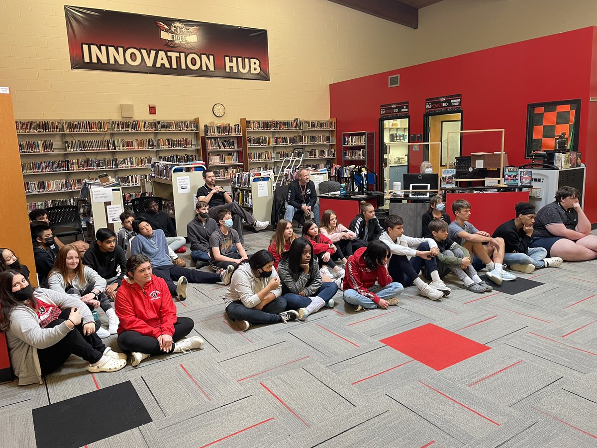 The “Med Show”
Presented by Lakota West Peer Counselors came to <a href="/LakotaRidgeJR/">Ridge Junior School</a> today to advocate and teach about being alcohol, tabaco &amp; drug free! #AAGF #WEareLakota