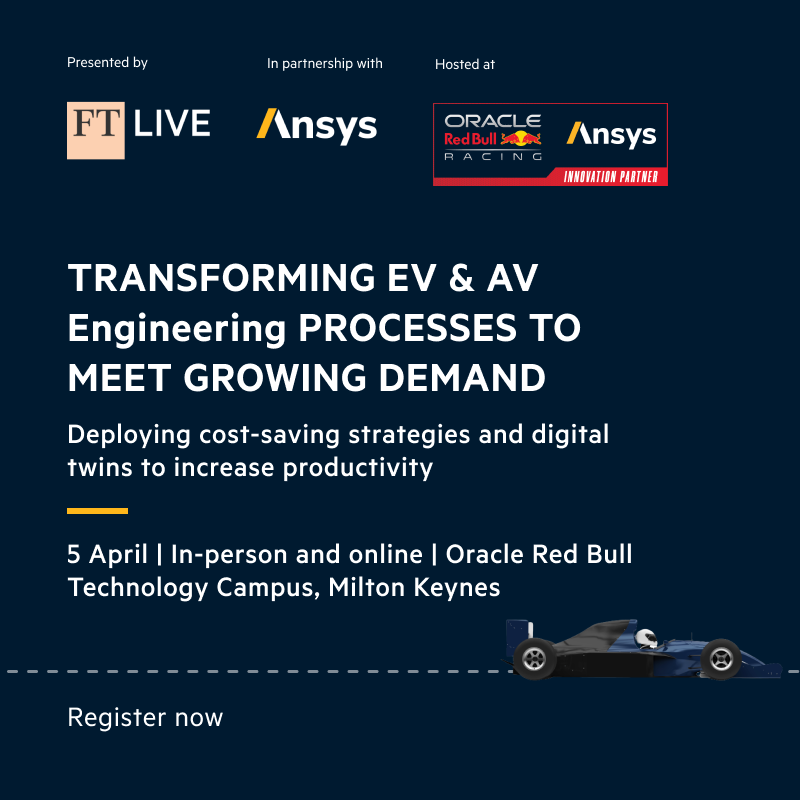 ftlive's tweet photo. On 5 April, in partnership with @Ansys, we’re offering an exclusive free factory tour of @redbullracing.
Swipe below to get a taste of what to expect.
For more information on our #FTMobility event and tour, click below.