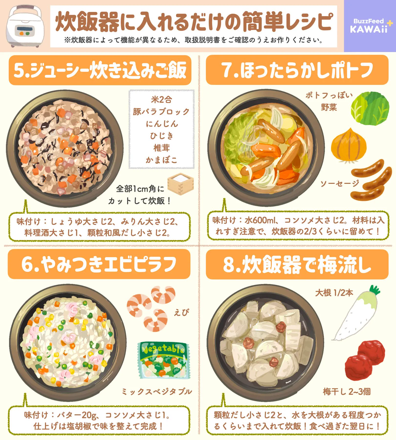 これはマジで必見⁉超簡単で美味しい炊飯器レシピ!!