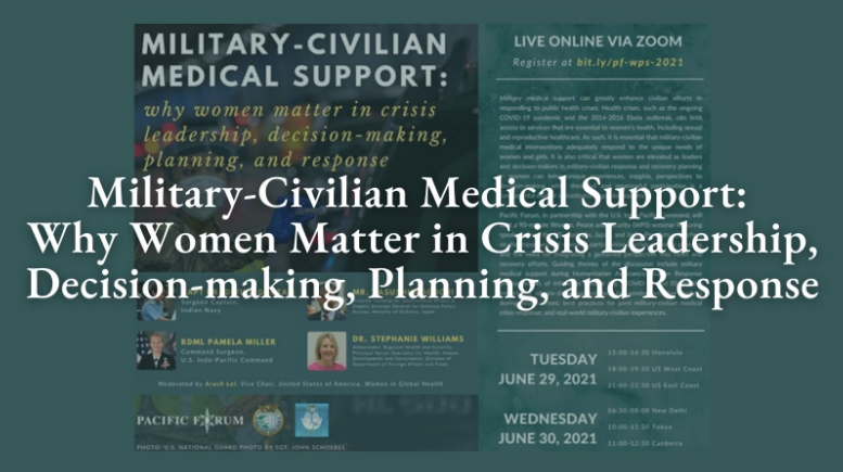 US_CSWG's tweet photo. “#MilitaryCivilian Medical Support: Why Women Matter in Crisis Leadership, Decision-making, Planning, and Response” https://t.co/X6zYZ2Vu83 

“Rising Together: How the #Defense Sector Advances #WPS” https://t.co/RHXA0eyNL5 https://t.co/55W8R4qSwd