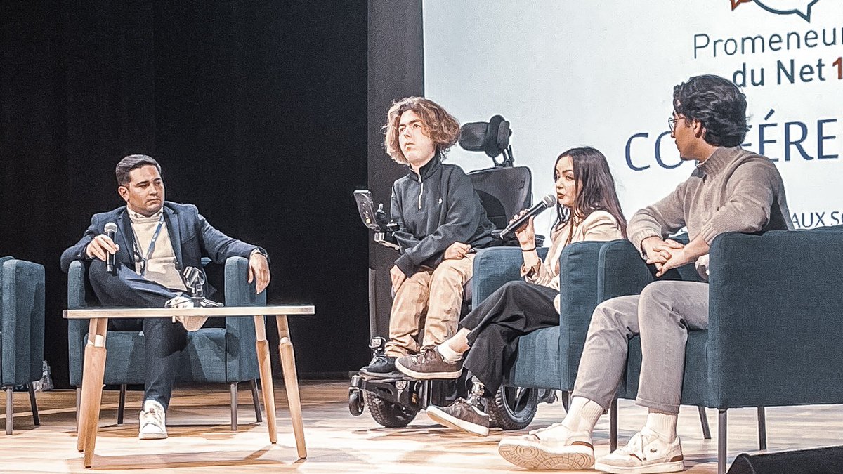 acti_city's tweet photo. [Journée Promeneurs du Net]

Mardi 22/03 à l'ODEUM, près de 450 personnes sensibilisées à l'utilisation d'Internet et des réseaux sociaux.
Merci à @loginprevention, @ArthurBaucheron, @nelia_keciri, @tomvideo8 et @WoltonDominique pour leurs interventions ! https://t.co/W6QzJERrxf