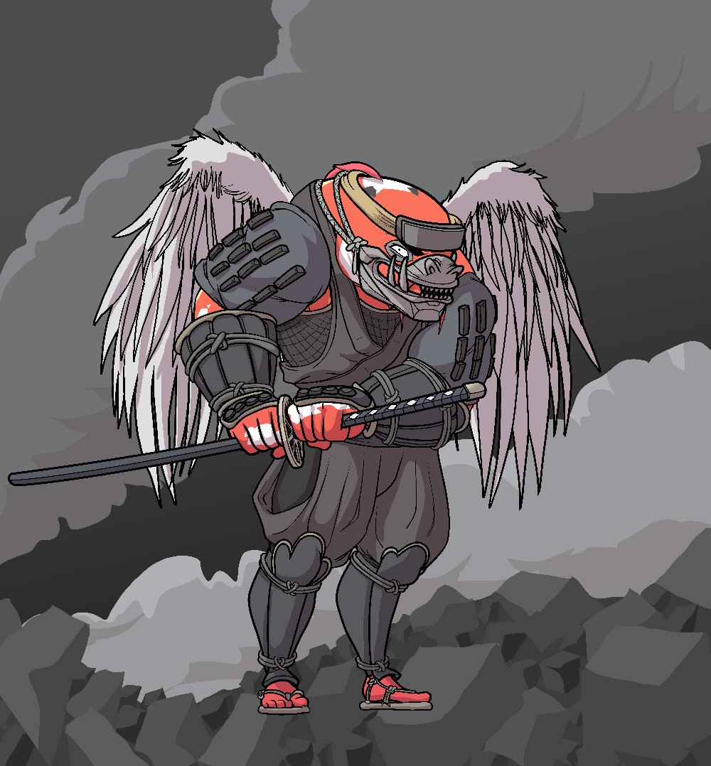 The artist behind Koi Shogunate is maxlett5.artstation.com in case somebody needs a very reliable and talented artist!