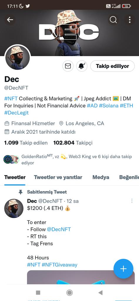 Serhat209160403's tweet photo. @DecNFT https://t.co/aEryzdO4td