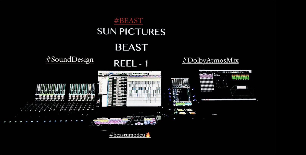VTLTeam's tweet image. . @valentino_suren on Duty!! 

#Beast Sound mixing happening 

#SoundDesign #DolbyAtmosMix