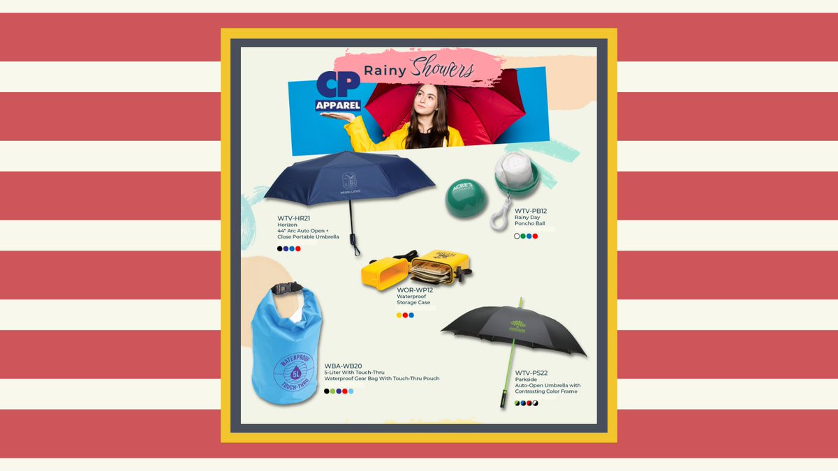CPApparelInc's tweet photo. Prepare for April's rainy weather with #raingear to protect you &amp; your clients from getting too wet! We love the #ponchoball that makes it super portable...even to take to amusement parks in the summer! https://t.co/HmjoZdJnlY 
#CPApparelinc #helpingbusinessesexpressthemselves https://t.co/zL1mmyIJ2n