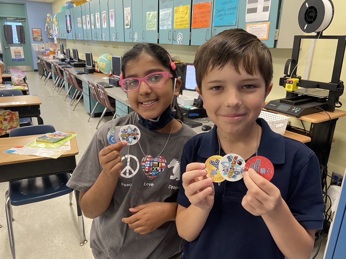 DemarinisMrs's tweet photo. Congratulations Zoya and Austin for placing in the Hillsborough County Stemapalooza competition! Austin and his Robotics team tied for 1st place and Zoya and her Engineering team took 2nd We are so proud of you!! https://t.co/xhALDemVcz