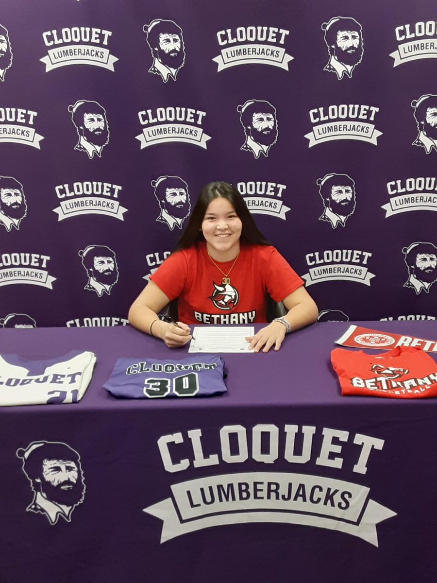 CHS_Lumberjacks's tweet photo. Congratulations to Justice Paro on signing to play basketball and softball at Bethany Lutheran College!

#SwingTheAxe #GoJacks https://t.co/2ul4FqlKkH