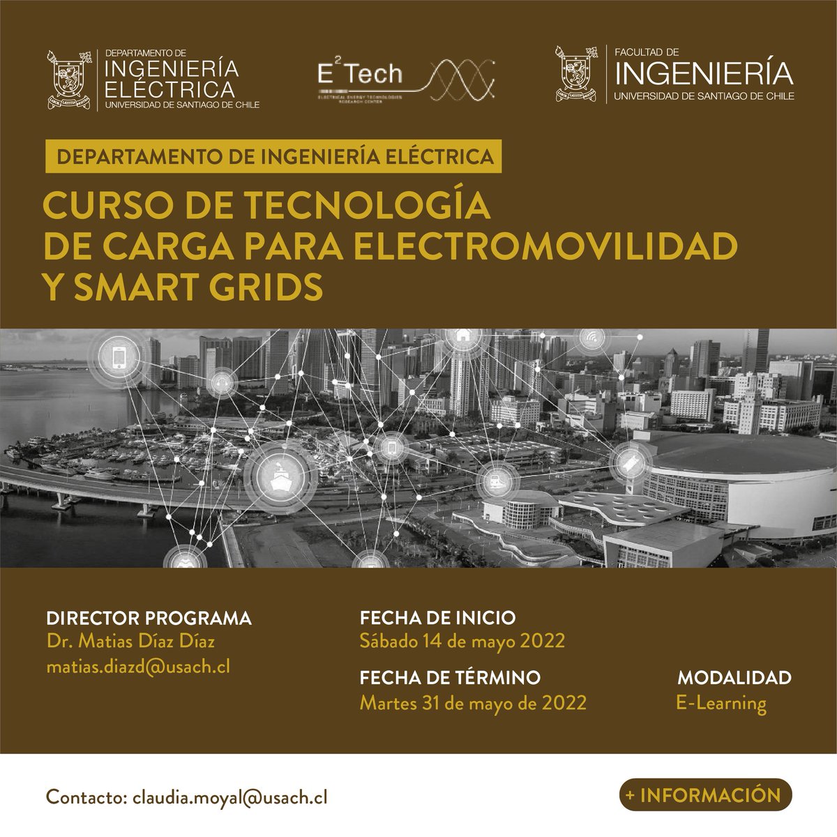 UsachIngenieria's tweet photo. DIPLOMADOS y cursos FING @usach . Fortalece tus habilidades en áreas claves e industrias estratégicas. Hidrógeno, mecánica computacional, obras civiles, ciberseguridad, ciencia de datos, electromovilidad y más. Solicita información en los mails de contacto @vimeusach https://t.co/4pnXU2OeAK