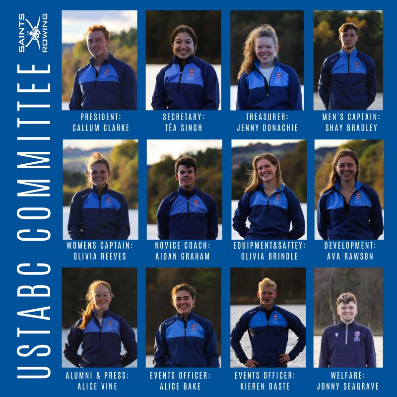 UStARowing's tweet photo. Last night we held our first in-person AGM for three years!
A huge thank you to the outgoing committee for their work over the last year, and congratulations to the incoming committee.
#yeahsaints https://t.co/crsYR3oeif