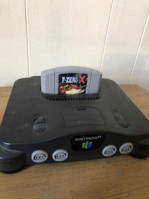 Always set up if for when feeling the need for speed #fzerox #n64 https://t.co/eZhkJp5T2b<a href="/tag/n64"class="tags"><span>#n64</span></a><a href="/tag/fzerox"class="tags"><span>#fzerox</span></a>