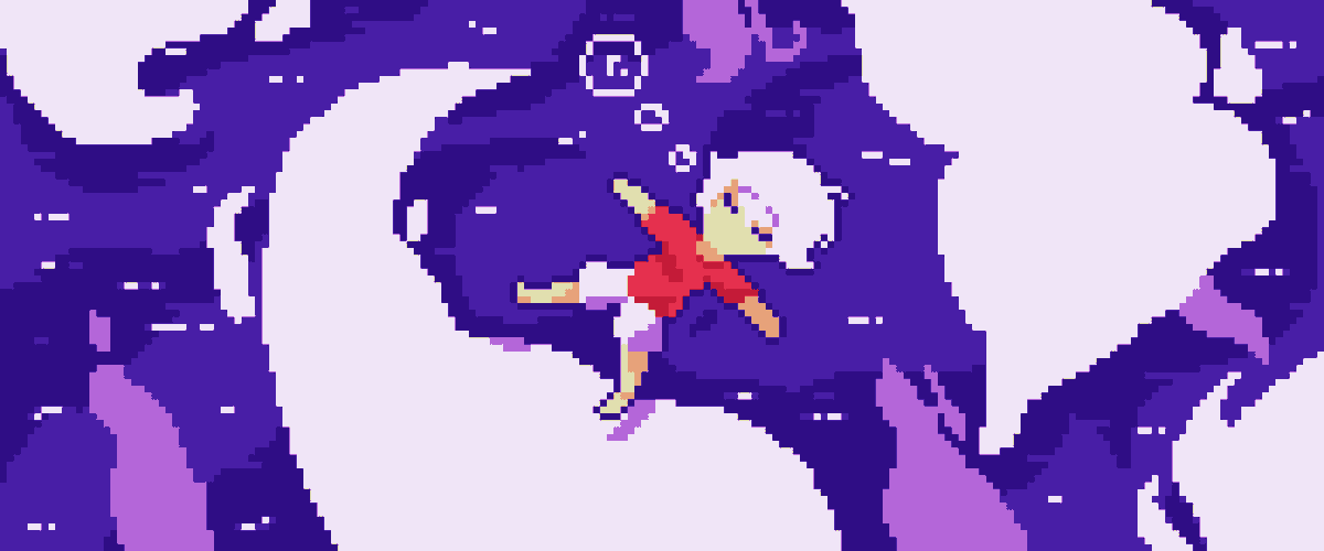 PerplexelPixels's tweet photo. "Lucid"
For Lospec Daily theme of "Fly"
Uses Miami Sunset 8 palette
#pixelart #pixelartist #art https://t.co/Fe35vAXL3I