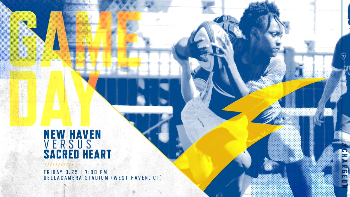 Finally back on the field as we welcome Sacred Heart to town for our Spring 7's opener. Tune in live and don't be late as we honor our lone senior #ChargeOn 

🆚 Sacred Heart
🗓 Friday, Mar 25
🕛 7 PM 
📍 West Haven, CT
📺 bit.ly/3IJGotk